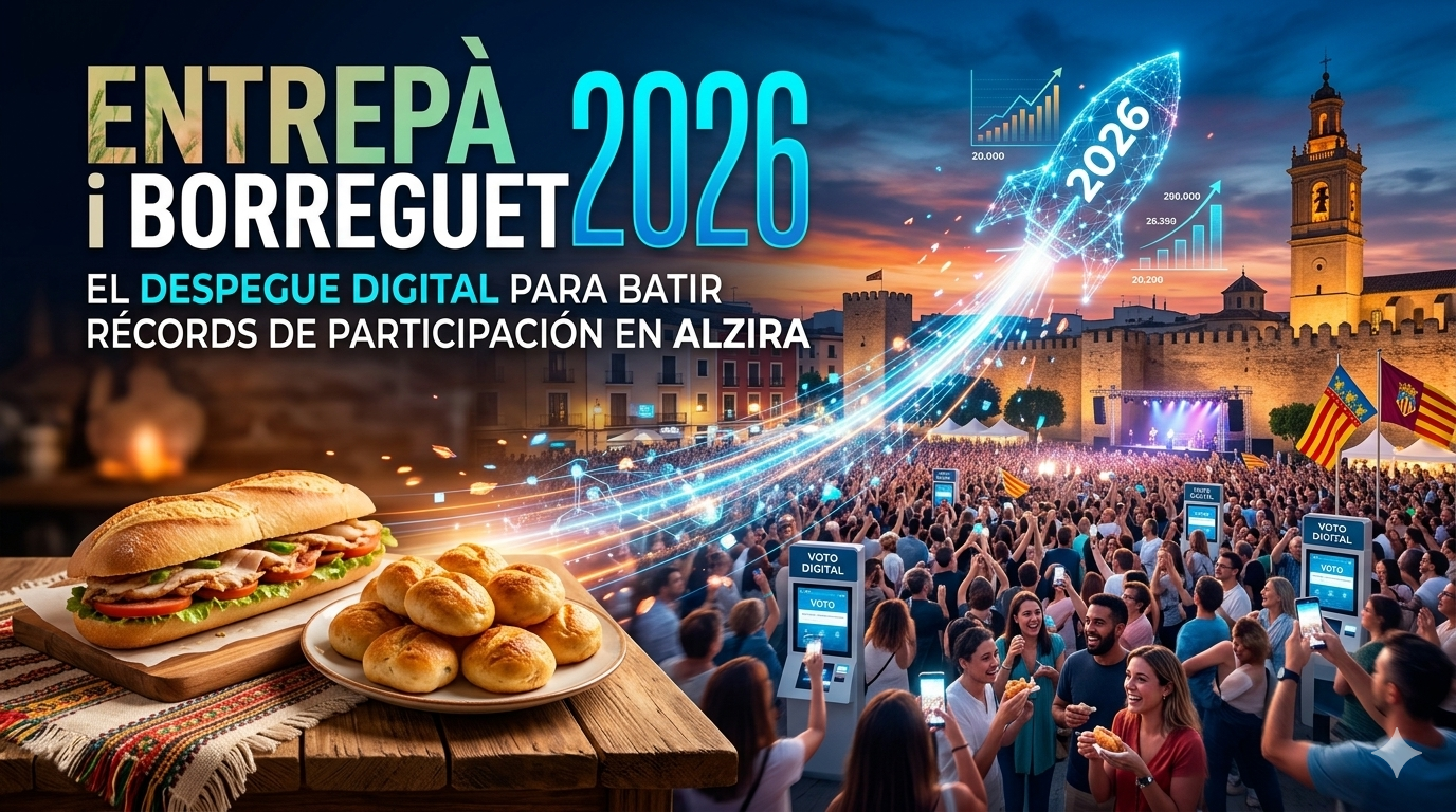 Entrepa i Borreguet 2026: El despegue digital para batir récords de participación en Alzira